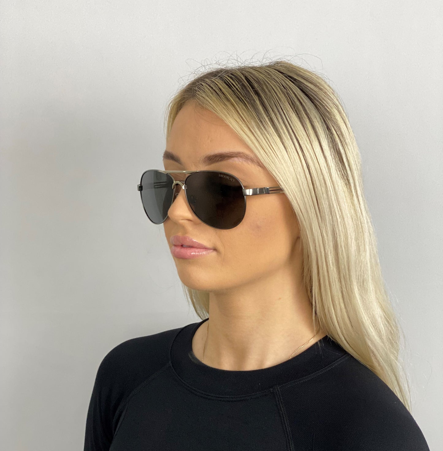 Gladiator Silver / Black Sunglasses