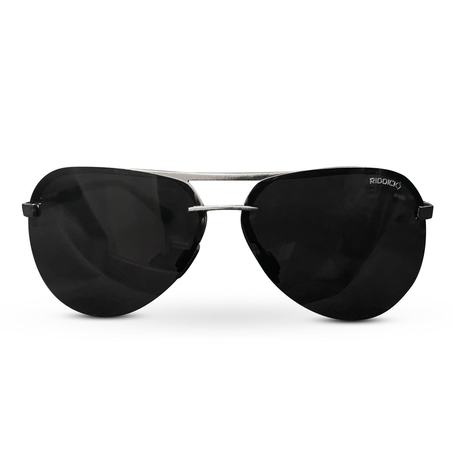 Aviator Gun Metal Grey Sunglasses