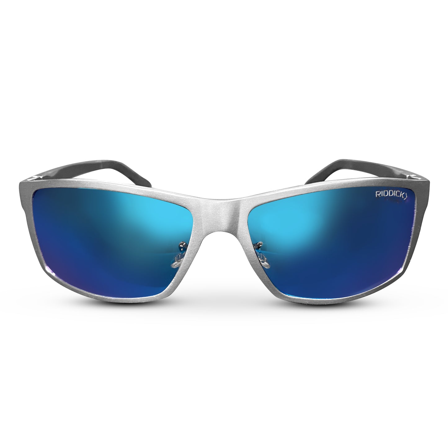Sidewalk Gun Metal Grey / Blue Sunglasses