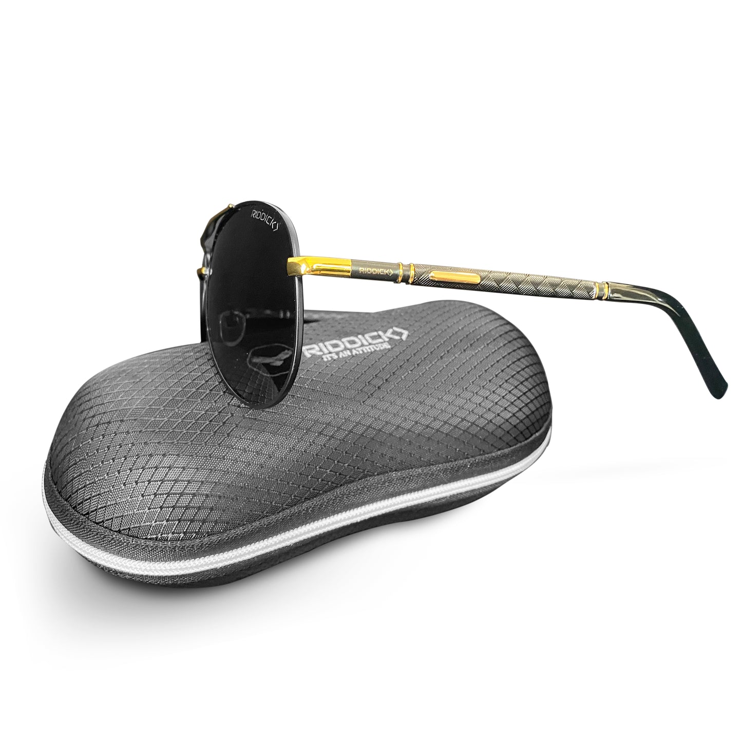 Africa Silver / Black Sunglasses