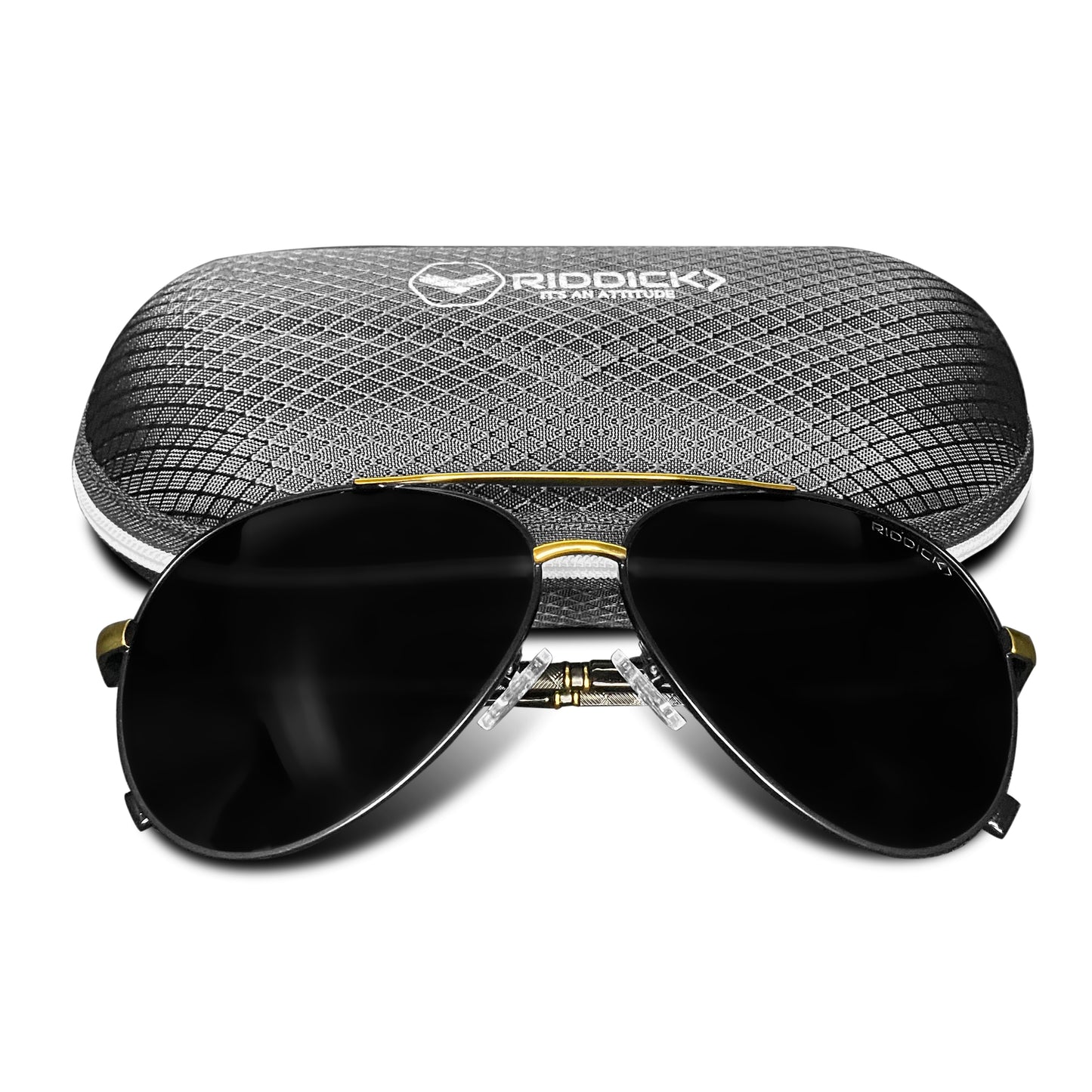 Africa Silver / Black Sunglasses