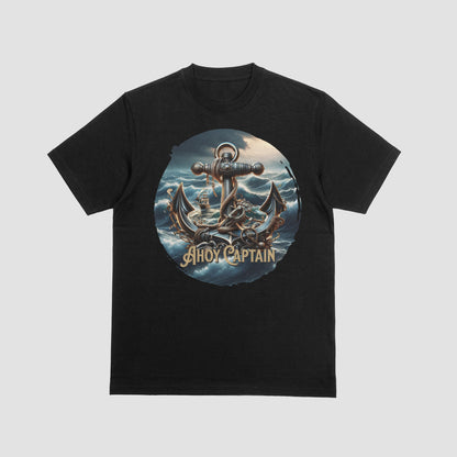 Ahoy Captain T-Shirt (Round)