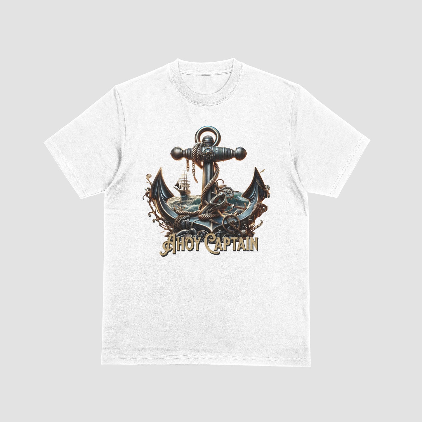 Ahoy Captain T-Shirt (Anchor)