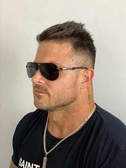 Aviator Black Sunglasses