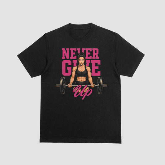 Never Give Up Woman's Shirt