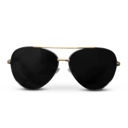 Africa Gold/Black / Black Sunglasses