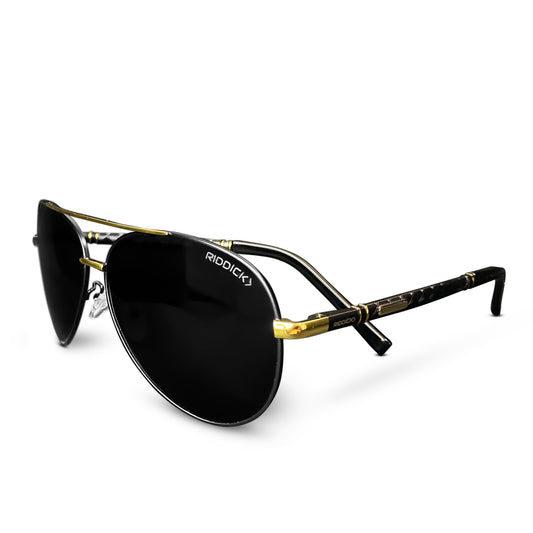 Africa Gold/Black / Black Sunglasses
